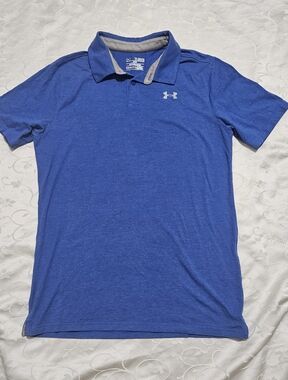 4/$20- Under Armour Royal Blue Performance Polo Unisex
